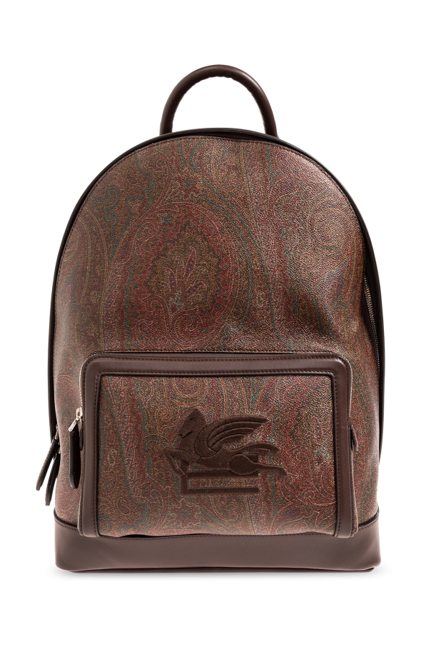 Backpack with logo od Etro
