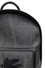Etro BLACK Backpack with logo