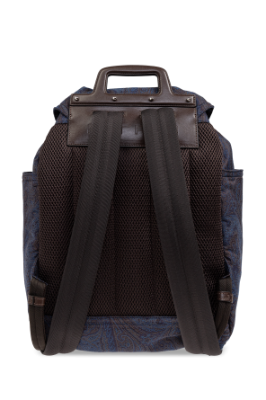 Etro Backpack with 'paisley' motif