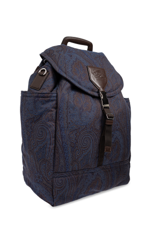Etro Backpack with 'paisley' motif
