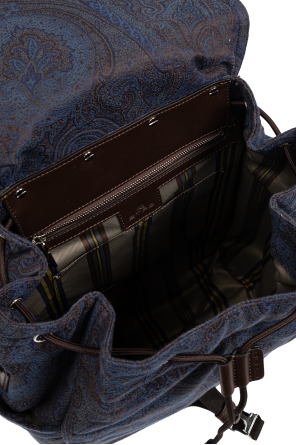 Etro Backpack with 'paisley' motif