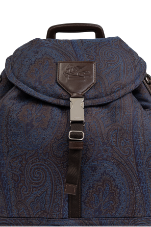 Etro Backpack with 'paisley' motif
