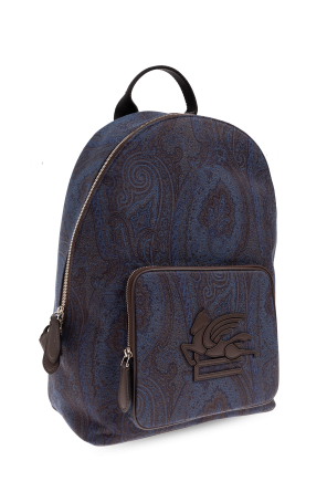 Etro Mochila estampada con logo