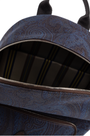 Etro Mochila estampada con logo