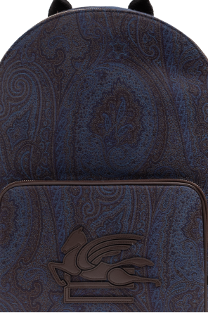 Etro Mochila estampada con logo