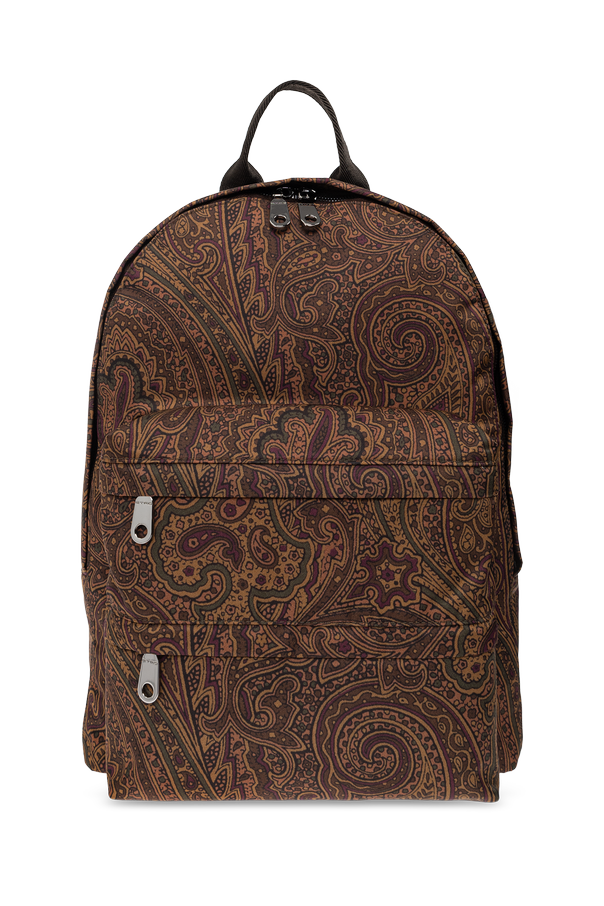 Patterned backpack od Etro