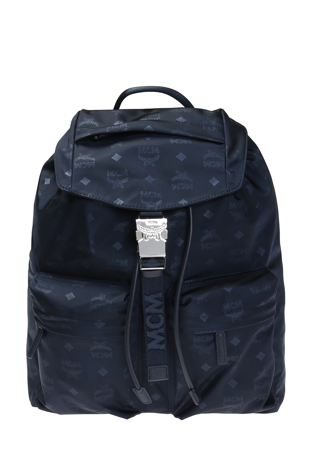 Blue Backpack with logo MCM - Vitkac TW