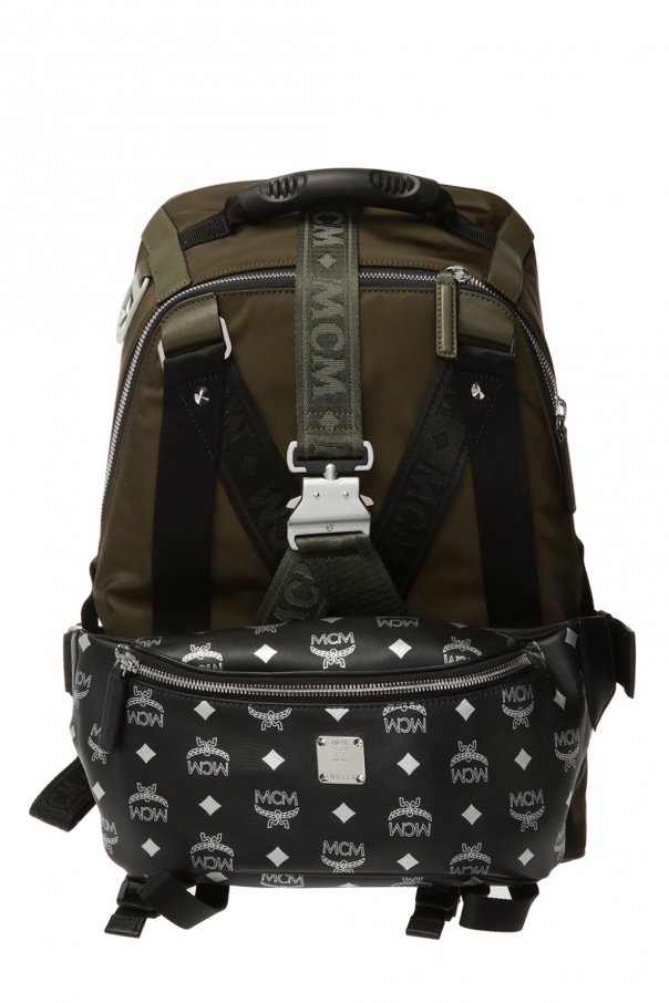 MCM 'Jemison' backpack with belt bag, Men's Bags