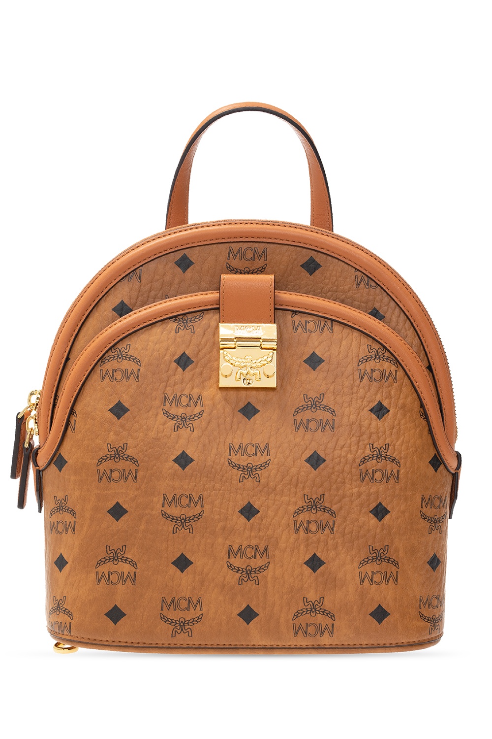 MCM Branded the backpack