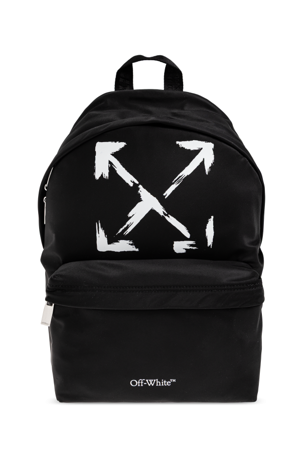 Backpack with printed logo od Off-White Kids