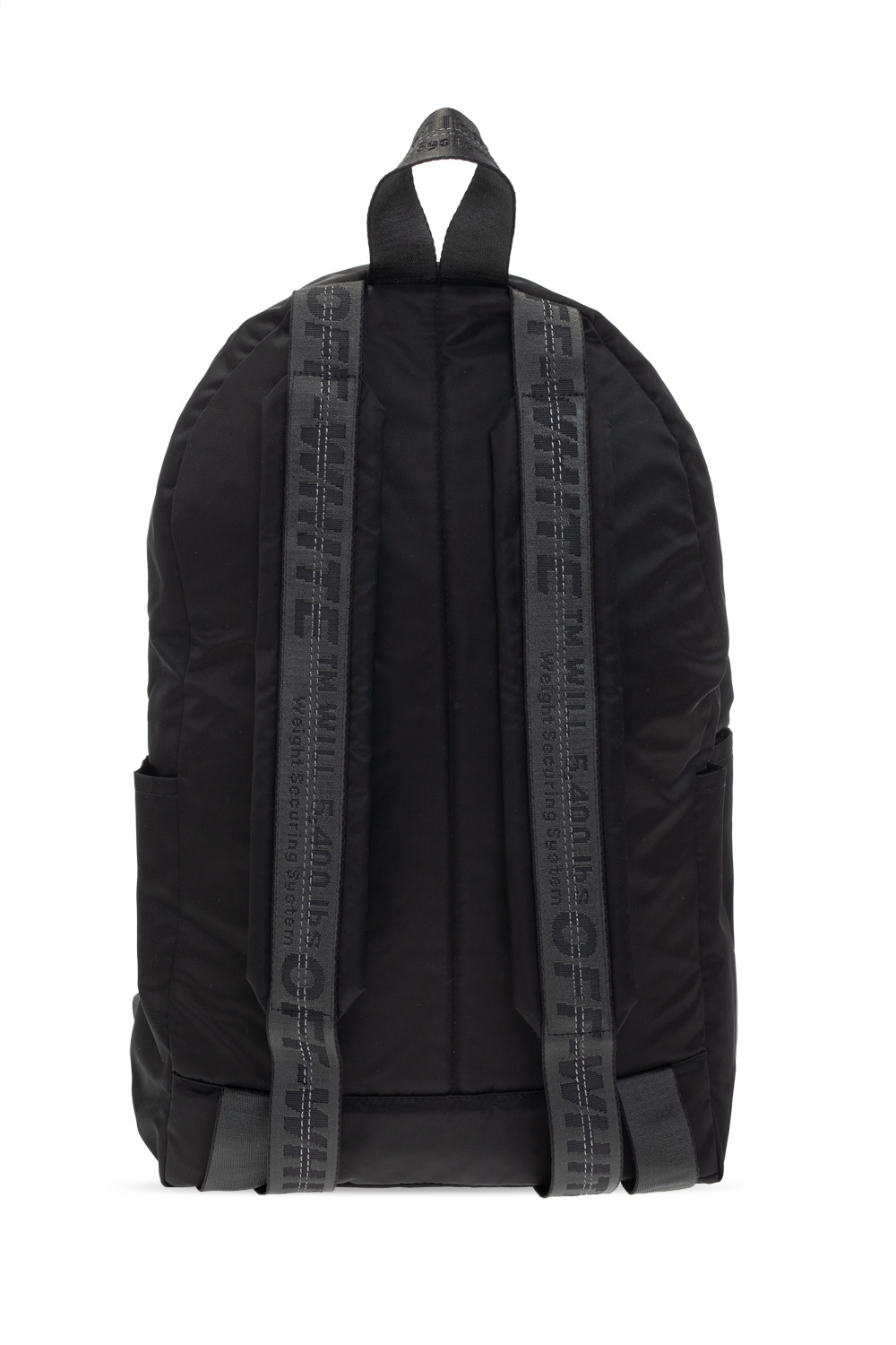 Off-White moschino black flap shoulder bag