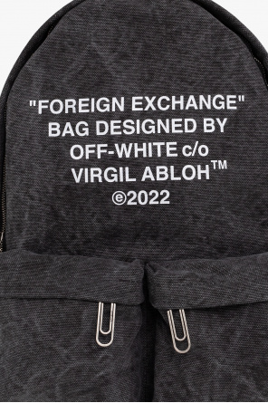 Off-White Kenzo monogram-print zip-up shoulder bag