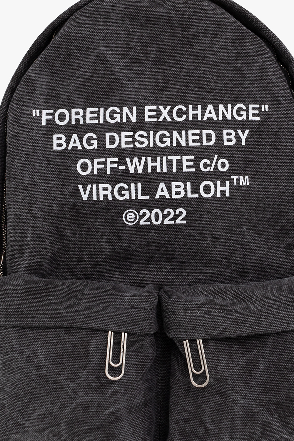 Off-White Philipp Plein studded leather clutch bag