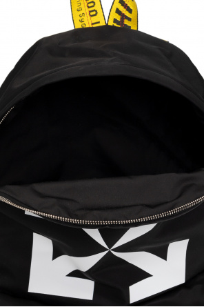 Off-White Eyes backpack with logo