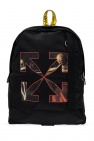 Off-White BLACK Backpack with logo