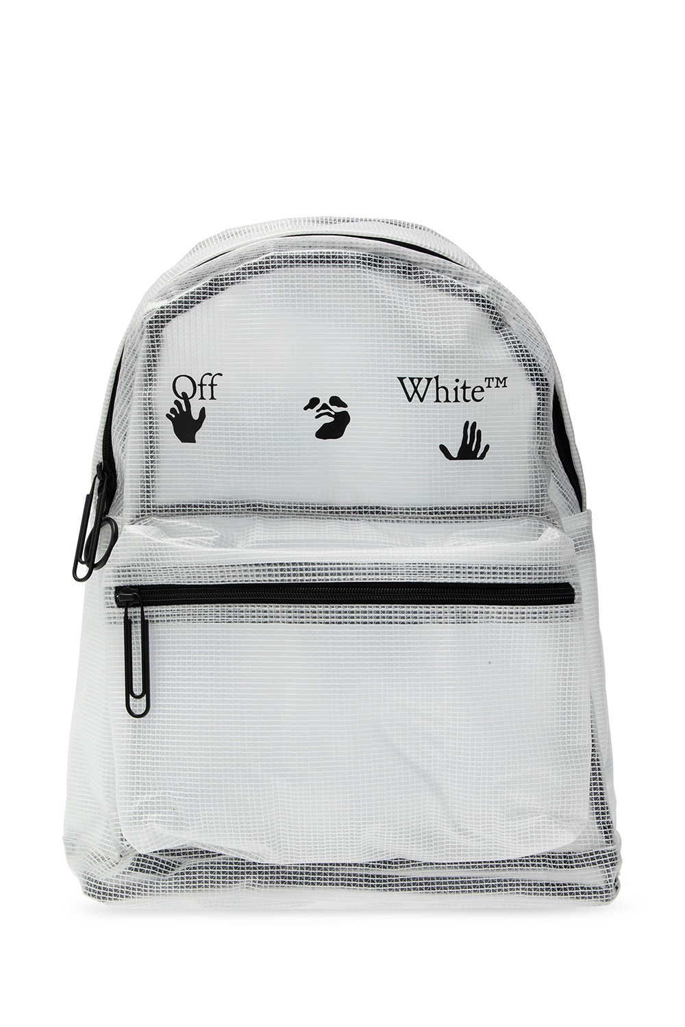 White Logo backpack, Off