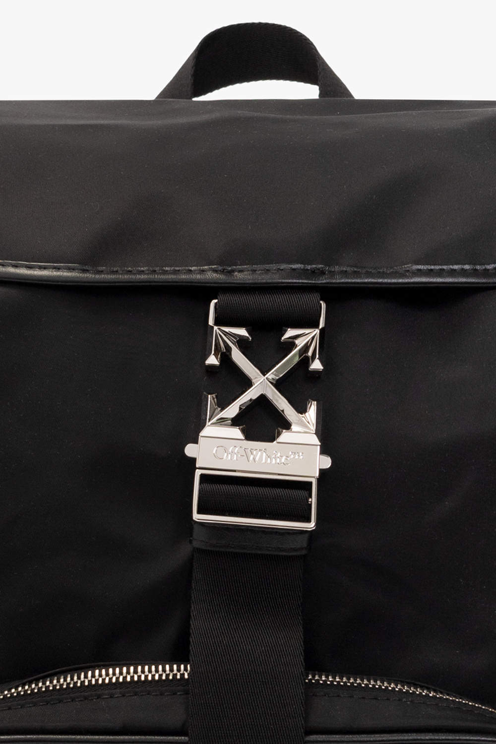 Off-White TRAVEL backpack with logo