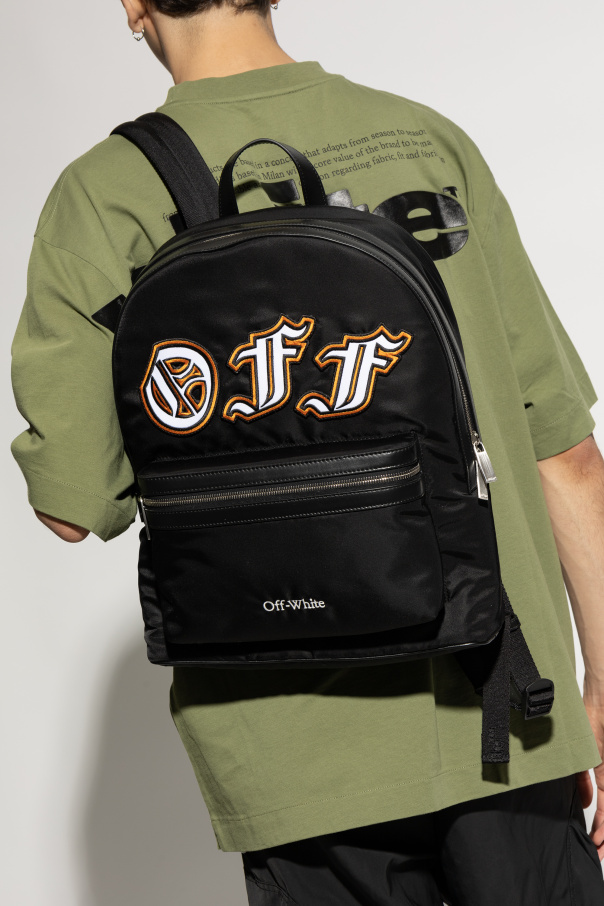 Off-White Backpack with print