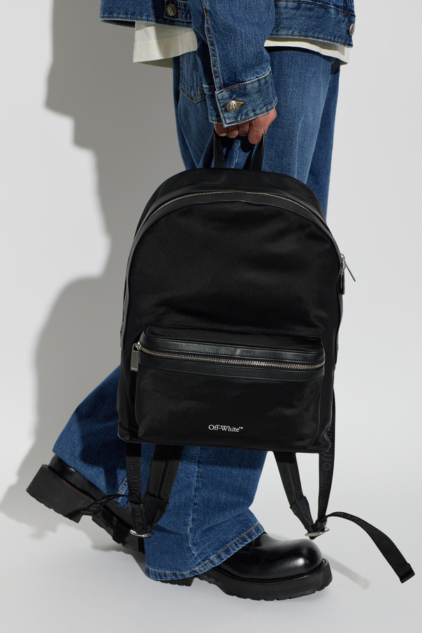 Off-White Mochila com logótipo