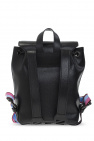 Off-White BLACK ‘Diag’ leather backpack