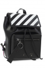Off-White BLACK ‘Diag’ leather backpack