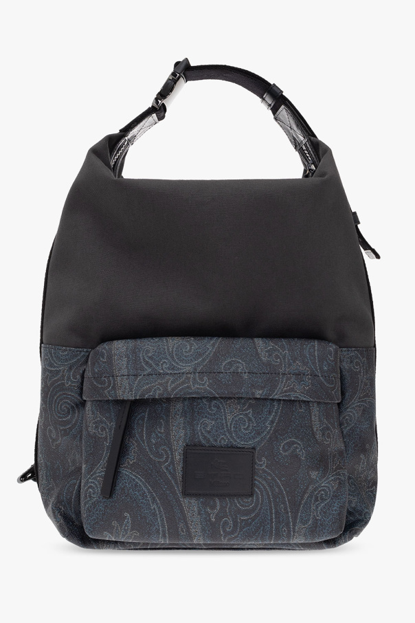 Etro Backpack with paisley pattern