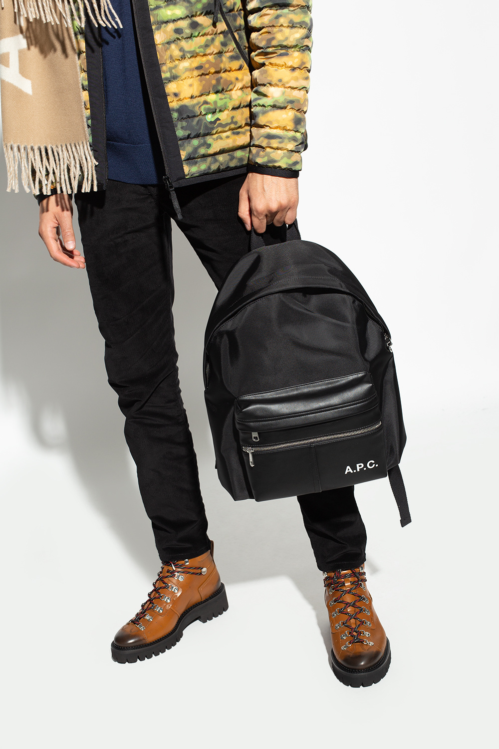 A.P.C. Backpack with logo