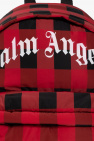 Palm Angels Kids Checked backpack