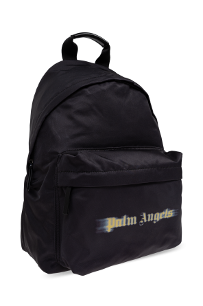 Palm Angels Kids Mochila con logotipo impreso