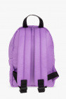 Palm Angels Kids PURPLE Backpack with logo