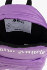 Palm Angels Kids PURPLE Backpack with logo