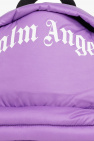 Palm Angels Kids PURPLE Backpack with logo