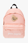 Palm Angels Kids PINK Backpack with logo