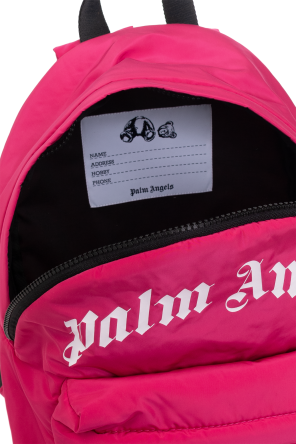 Palm Angels Kids Unisex Backpack with logo