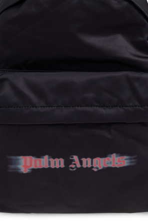 Palm Angels Kids Backpack with printed logo