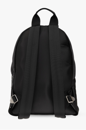 Palm Angels backpack blanco with logo