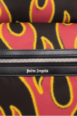 Palm Angels Backpack with flame motif