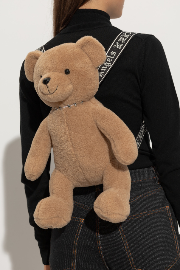 Palm Angels Backpack in the shape of a distinctive bear