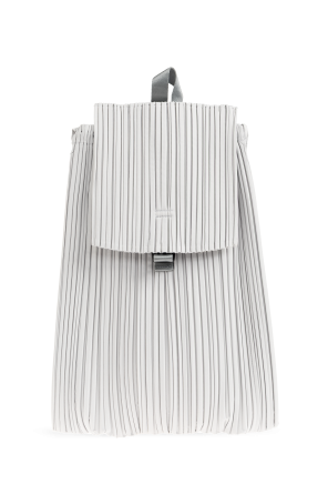 Pleated backpack