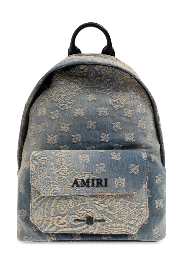 Backpack with logo od Amiri
