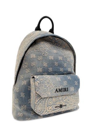 Amiri Backpack with logo