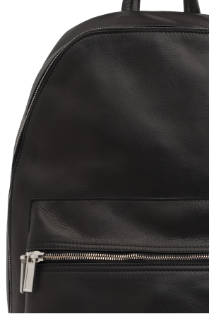 Rick Owens Leather Backpack