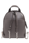 Maison Margiela BROWN Leather backpack with the option to be worn as a bag