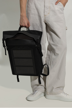 Maison Margiela Red Backpack with solar panels