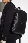 Common Projects Leather backpack with logo