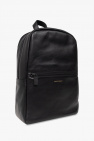 Common Projects Leather backpack with logo