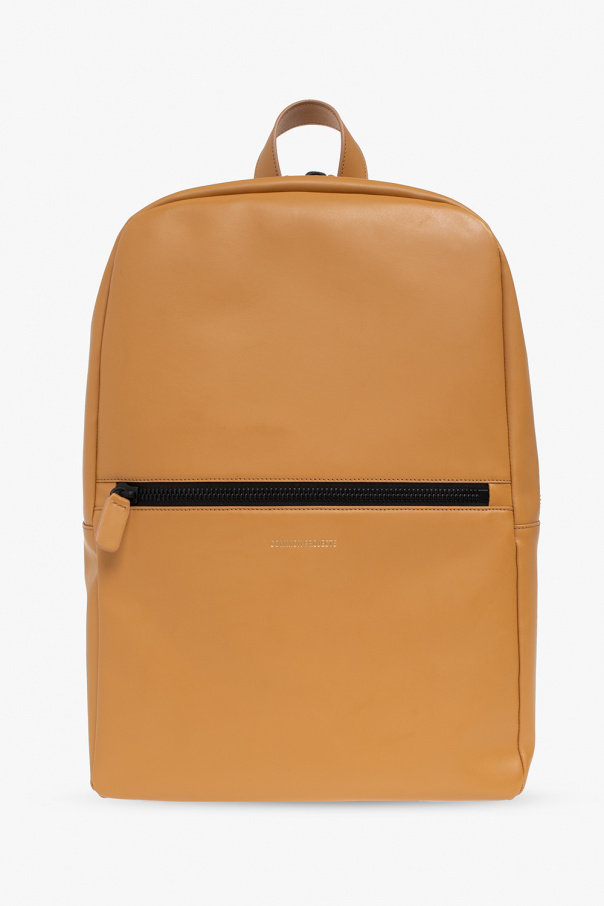 Common Projects Leather backpack with logo