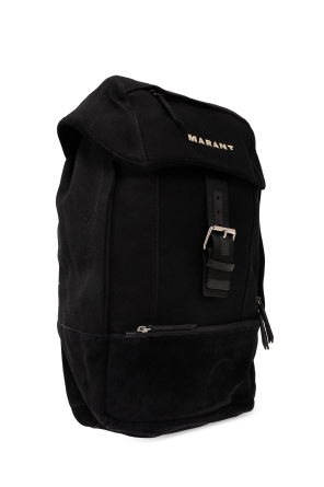 Isabel Marant ‘Troy’ backpack with logo