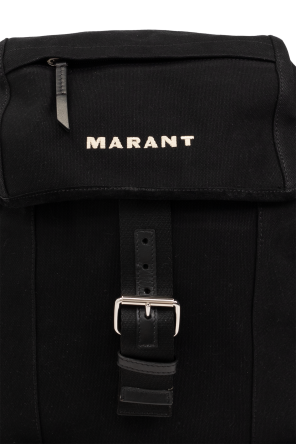Isabel Marant ‘Troy’ backpack with logo