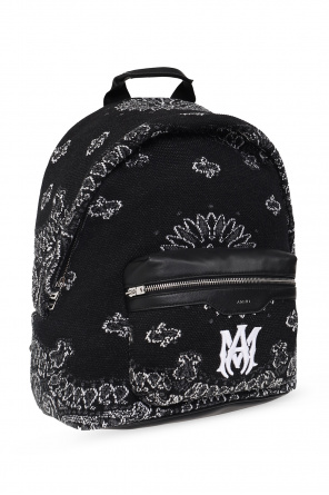 Amiri Backpack with ‘Bandana’ pattern